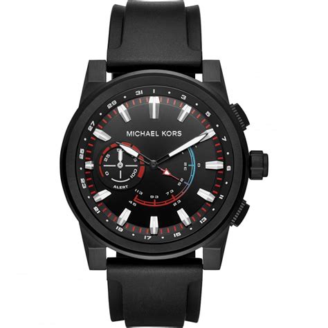 michael kors access watch price|michael kors black silicone watch.